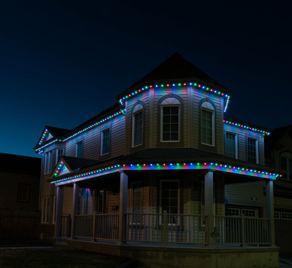 Lumières de maison permamentes par Illumination Québec